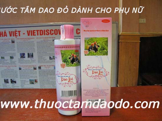 Thuốc tắm Dao đỏ Sapa