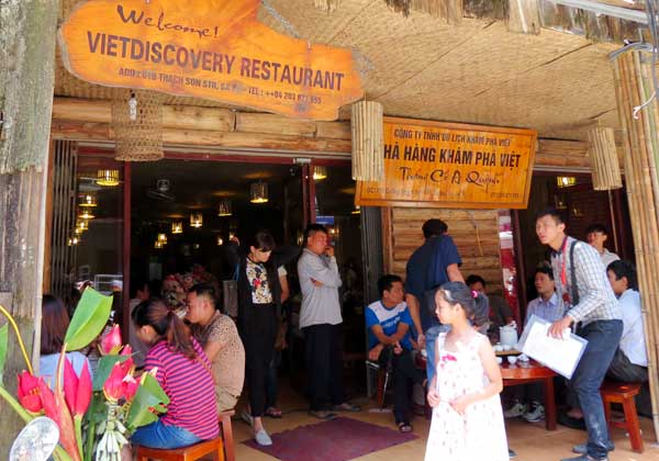 Nhà hàng Khám Phá Việt chuẩn bị đón khách du lịch đến Sapa hè 2015